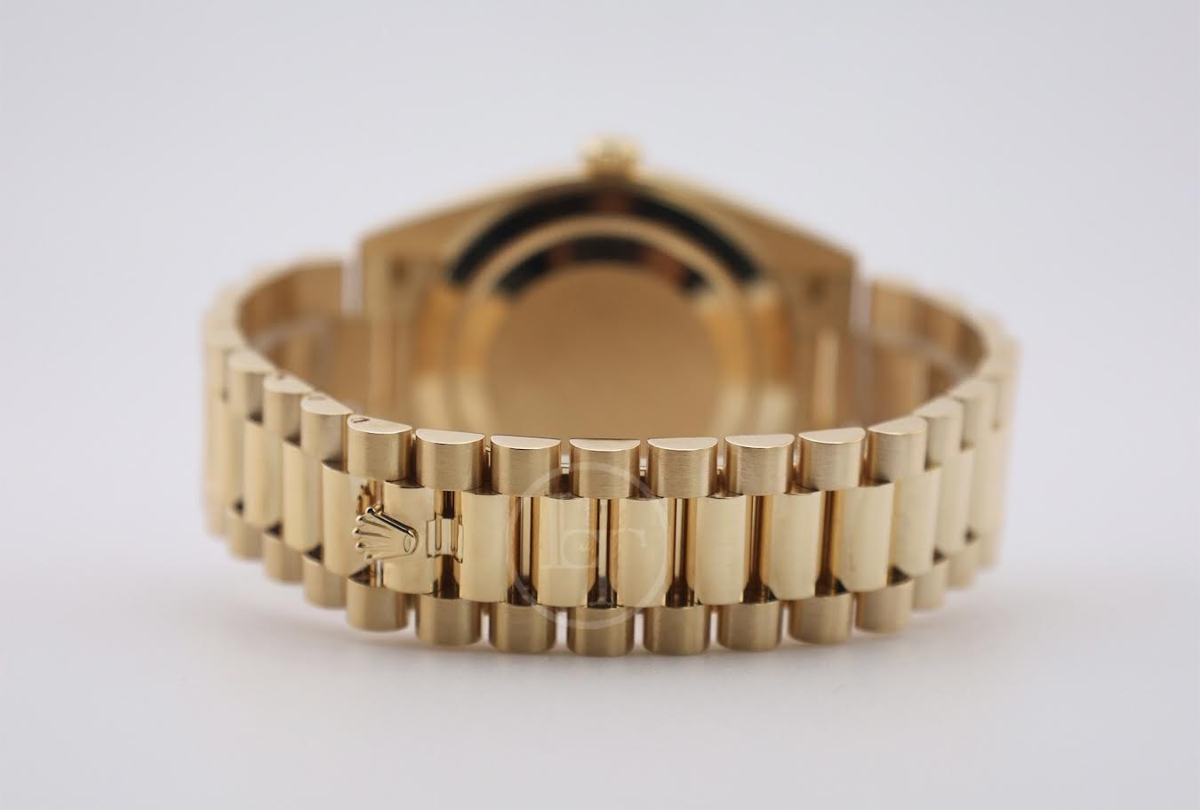 Rolex Day-Date 40 Yellow Gold Champagne Index Dial & Fluted Bezel President Bracelet 228238 -