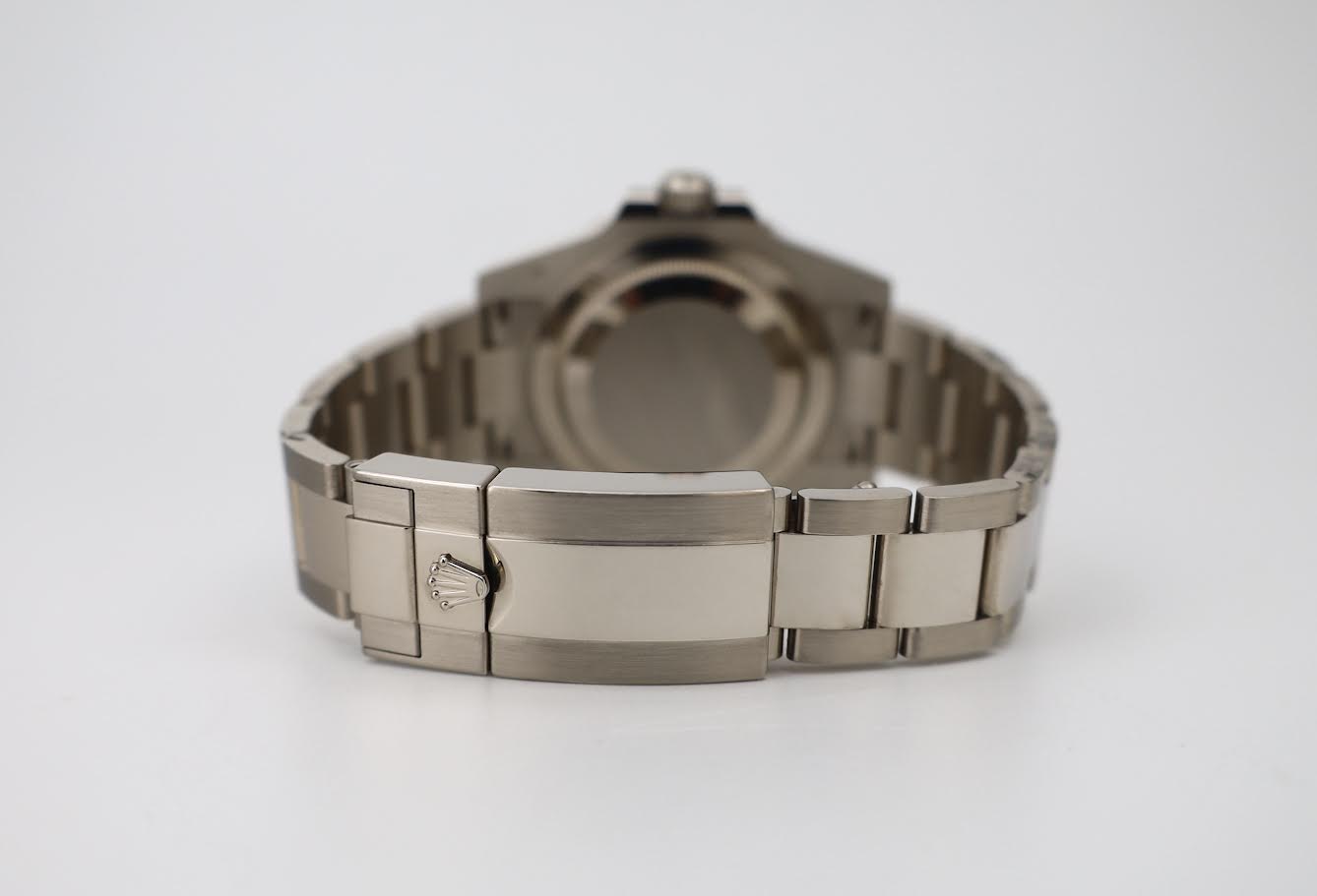 Rolex GMT Master II White Gold Meteorite Luminous Dial Red/Blue Ceramic Bezel Oyster Bracelet 126719BLRO