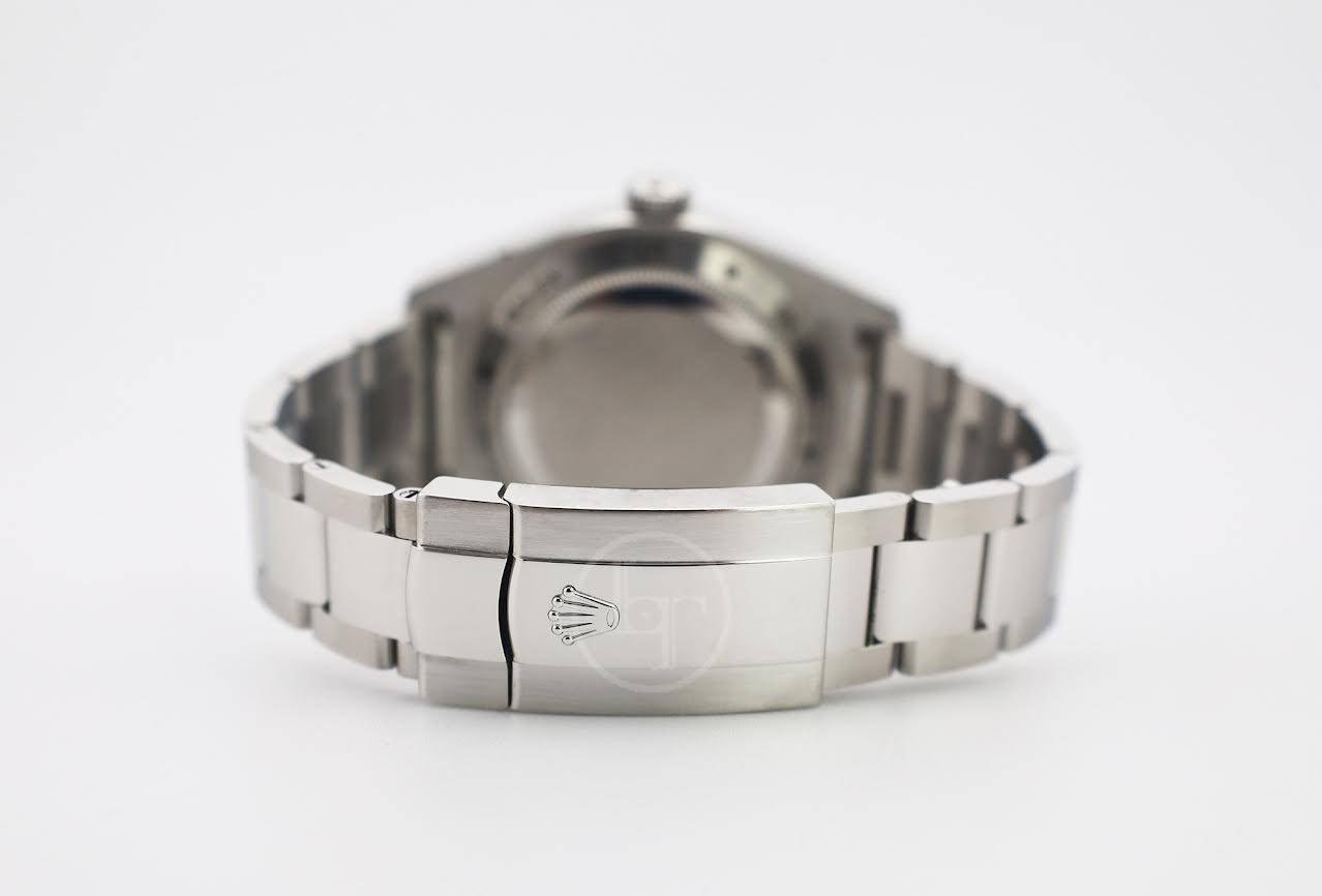 Rolex Milgauss Green Crystal Stainless Steel Blue Dial & Bezel Oyster Bracelet 116400GV