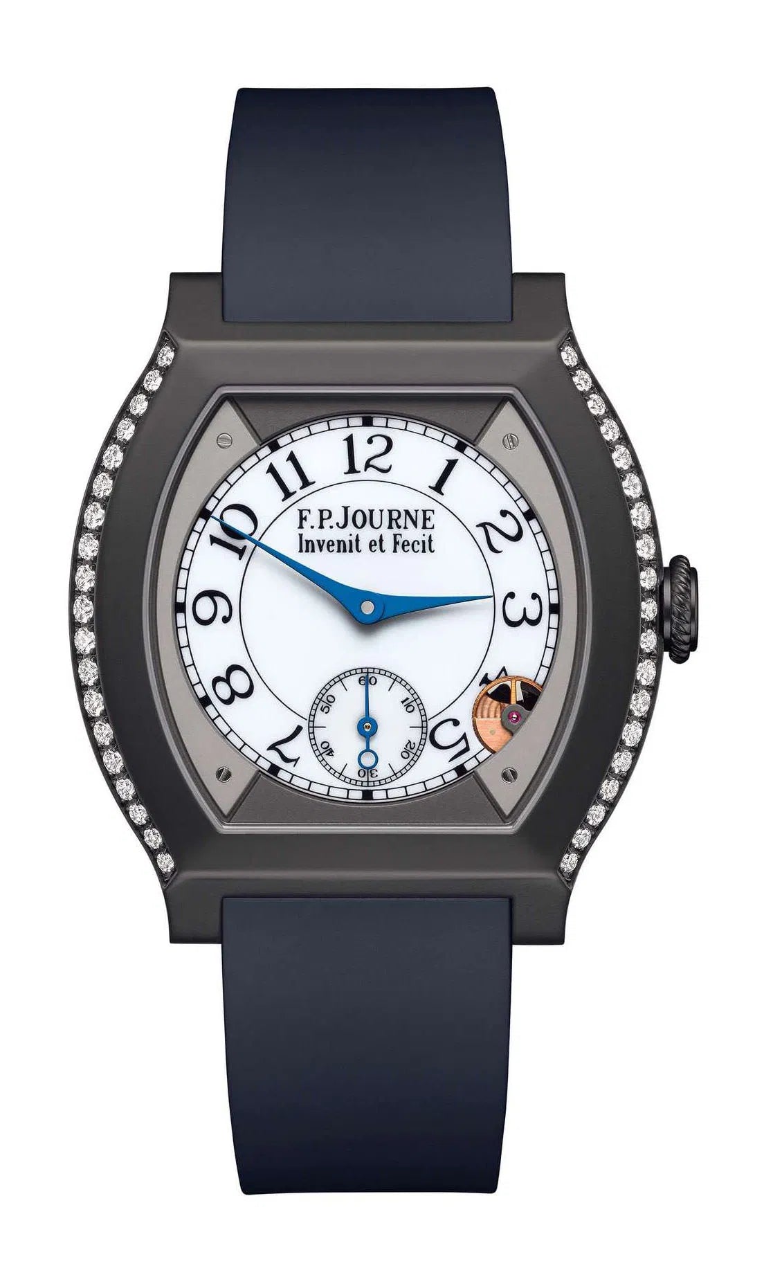 F.P.Journe élégante 40 Titalyt 2 Rows of Diamonds - 1210