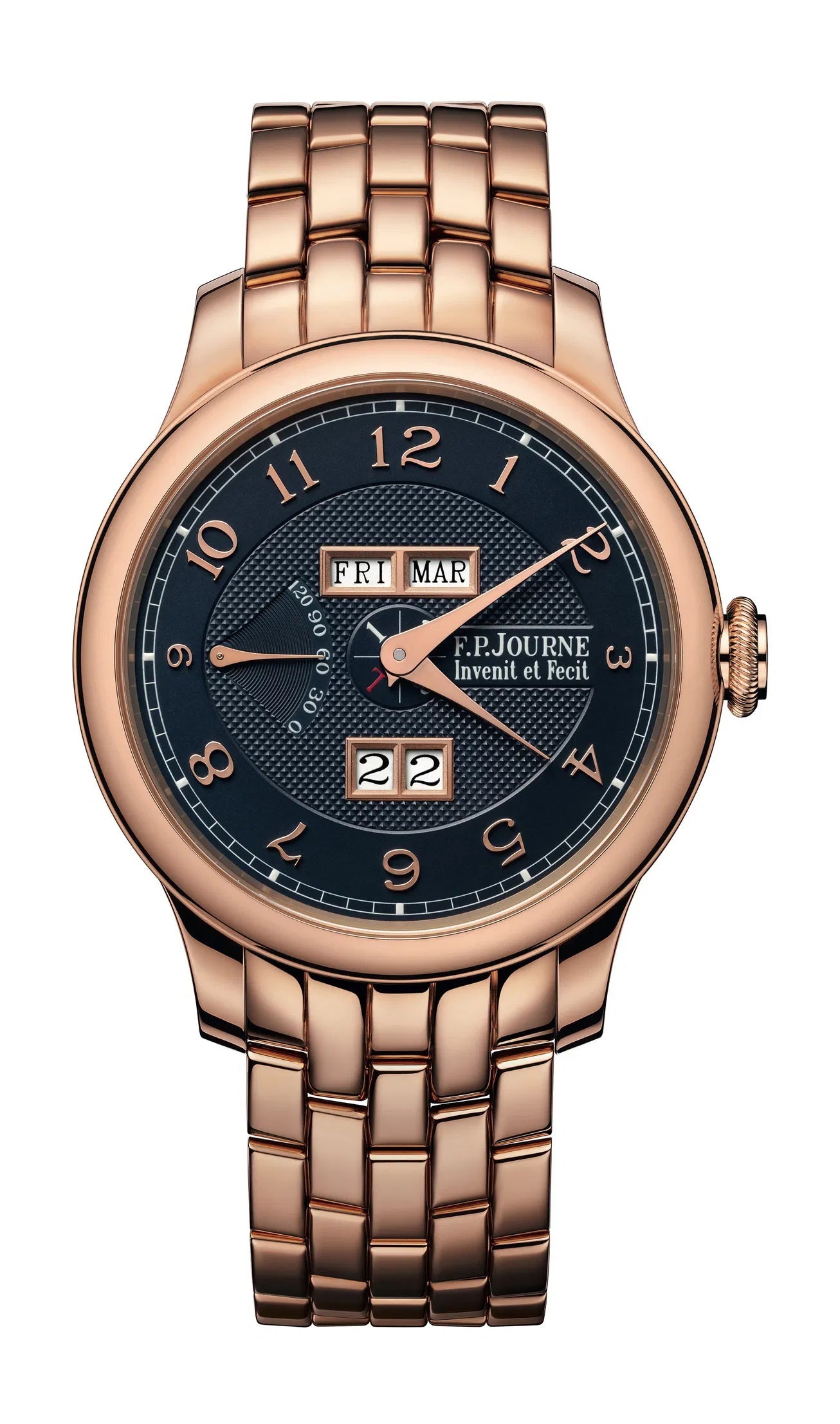 F.P.Journe Quantième Perpétuel Blue Silver Dial - 1300.3