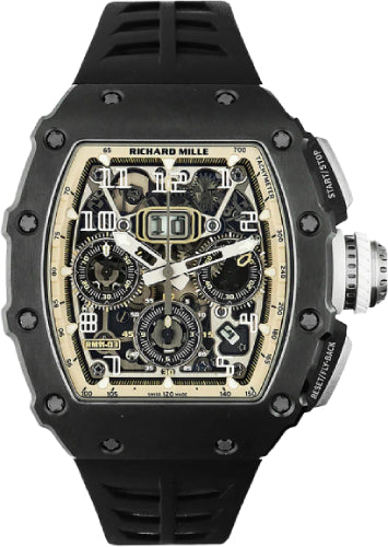 Richard Mille Chronograph "The Last Black Edition" 50mm Openworked Dial | RM11-03 (4)