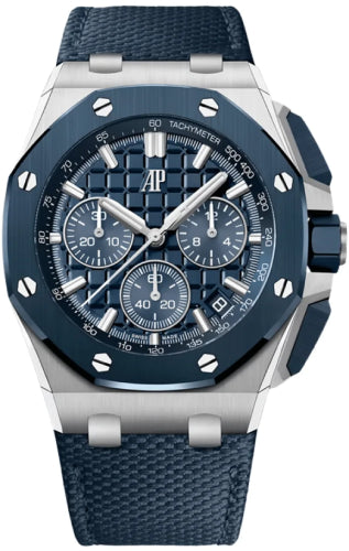 Audemars Piguet Offshore 43 mm Chronograph "Bleu Nuit Nuage 50" Steel - 26420SO.OO.A029VE.01