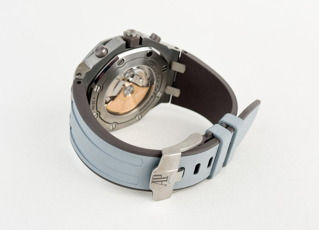 Audemars Piguet Royal Oak Offshore Selfwinding Chronograph Watch-Grey Dial 42mm-26470IO.OO.A006CA.01 - Luxury Time NYC