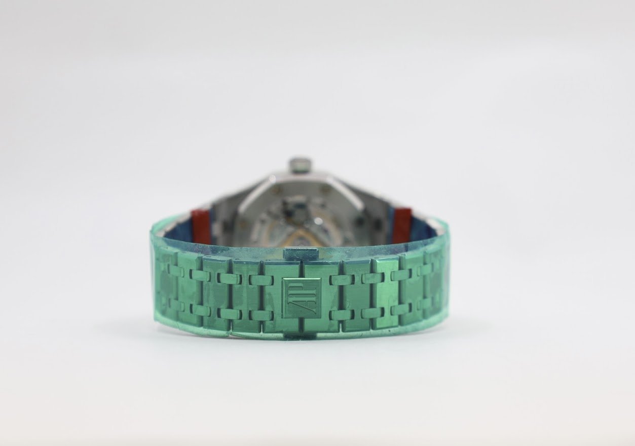 Audemars Piguet Royal Oak Selfwinding Watch-Blue Dial 37mm-15450ST.OO.1256ST.03 - Luxury Time NYC INC