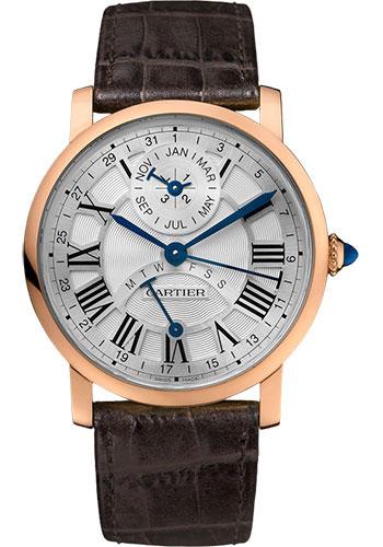 Cartier Rotonde de Cartier Perpetual Calendar Watch - 40.5 mm Pink Gold Case - W1556217 - Luxury Time NYC