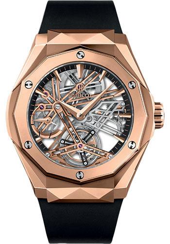 Hublot Classic Fusion Tourbillon Power Reserve 5 days Orlinski King Gold Watch - 45 mm - Gold Skeleton Dial Limited Edition of 30-505.OX.1180.RX.ORL19 - Luxury Time NYC