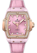 Load image into Gallery viewer, Hublot Spirit Of Big Bang Pink Ceramic King Gold Diamonds Watch - 39 mm - Pink Dial-665.RO.891P.LR.1204 - Luxury Time NYC