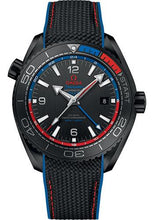 Load image into Gallery viewer, Omega Seamaster Planet Ocean 600M Co-axial Master Chronometer GMT ETNZ Deep Black Watch - 215.92.46.22.01.004 - Luxury Time NYC