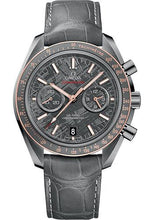 Load image into Gallery viewer, Omega Speedmaster Moonwatch Co-Axial Chronograph Meteorite Watch - 44.25 mm Grey Ceramic Case - Meteorite Dial - Grey Leather Strap - 311.63.44.51.99.001 - Luxury Time NYC