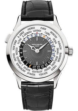 Load image into Gallery viewer, Patek Philippe 38.5mm World Time Complicated Watch Gray Dial 5230G - Luxury Time NYC INC