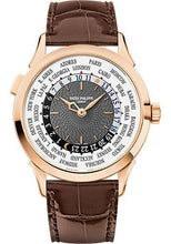 Load image into Gallery viewer, Patek Philippe 38.5mm World Time Complicated Watch Gray Dial 5230R - Luxury Time NYC INC