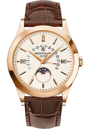Patek Philippe 39.5mm Men Grand Complications Watch Brown Dial 5496R - Luxury Time NYC INC