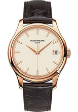 Load image into Gallery viewer, Patek Philippe 39mm Calatrava Watch Ivory Dial 5227R - Luxury Time NYC INC