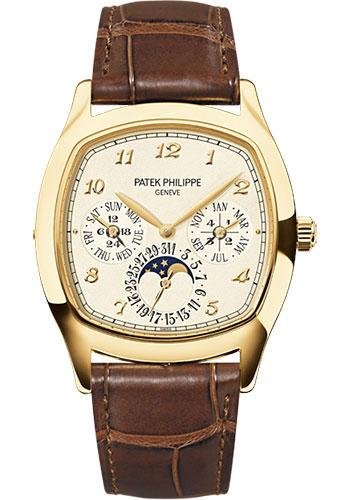 Patek Philippe 44mm Men Grand Complications Watch Cream Dial 5940J - Luxury Time NYC INC