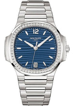 Load image into Gallery viewer, Patek Philippe Nautilus Ladies Automatic - 35.2 mm - Steel - Blue Opaline Dial - 7118/1200A-001 - Luxury Time NYC