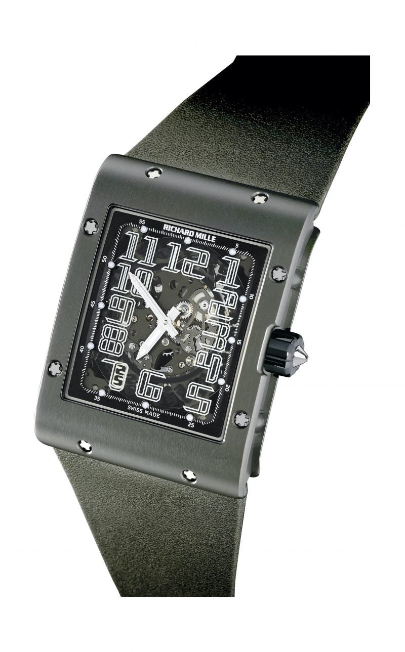 Richard Mille 016 Automatic Winding Extra Flat Titalyt - Luxury Time NYC
