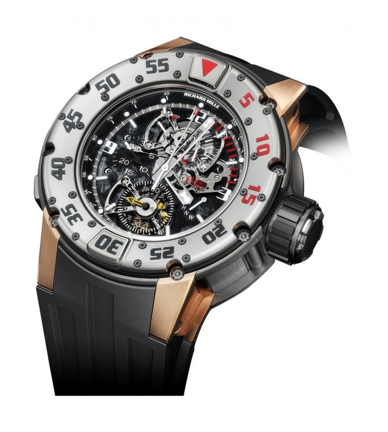 Richard Mille 025 Manual Winding Tourbillon Chronograph DiverÕs watch - Luxury Time NYC