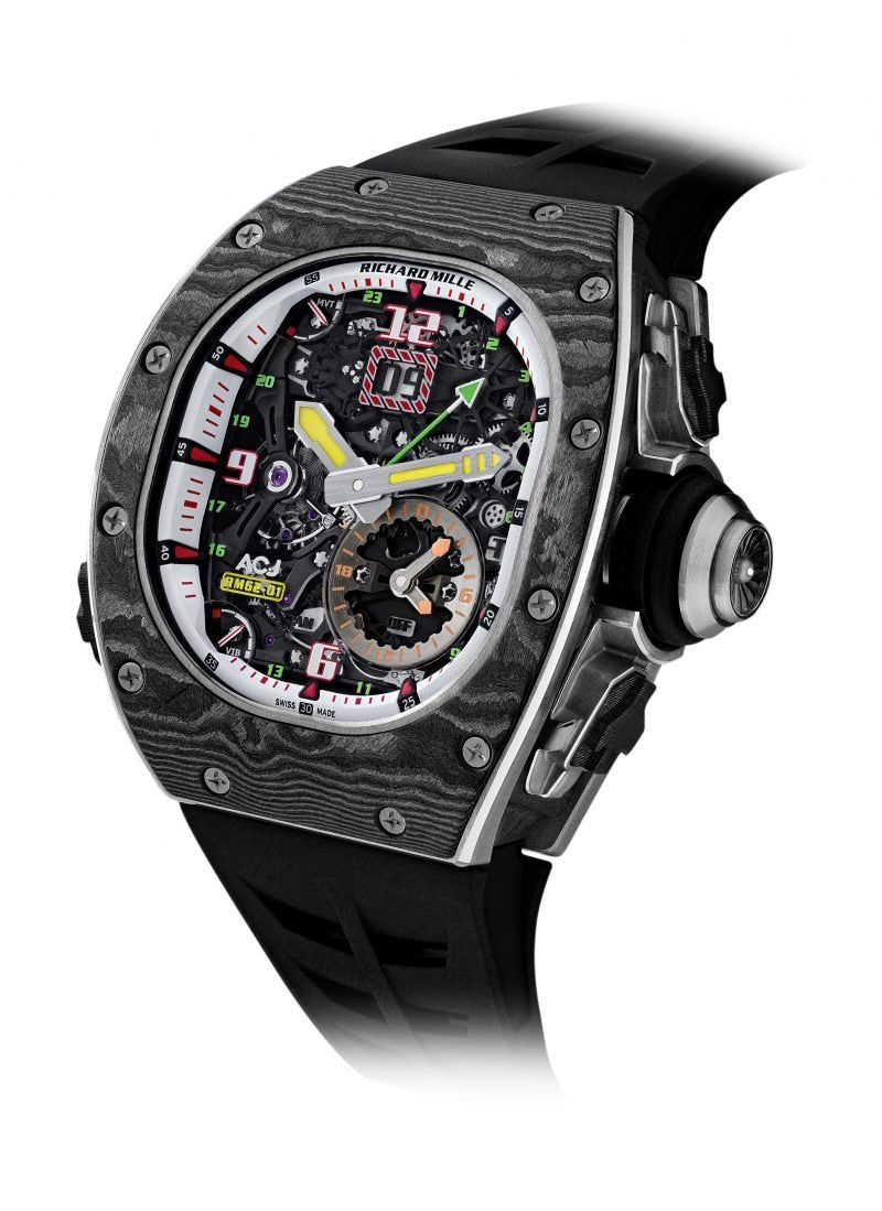 Richard Mille 62-01 Tourbillon Vibrating AlaRichard Mille ACJ - Luxury Time NYC