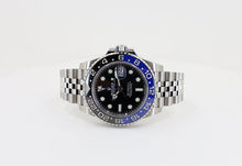 Load image into Gallery viewer, Rolex GMT Master II “Batgirl” Steel Black Dial Blue/Black Ceramic Bezel Jubilee Bracelet 126710BLNR - Luxury Time NYC