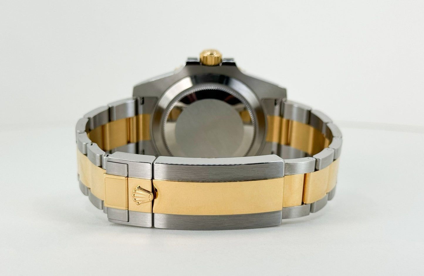 Rolex Submariner Date Yellow Gold/Steel Blue Dial & Ceramic Bezel Oyster Bracelet 116613LB - Luxury Time NYC