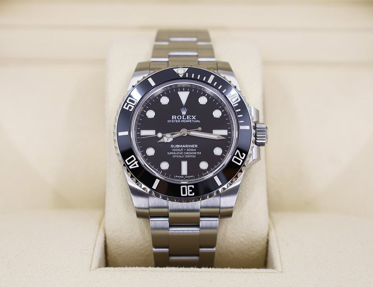 Stadion Forbandet valse Buy Stainless Steel Rolex Submariner 114060 - Luxury Time NYC