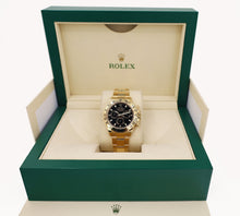 Load image into Gallery viewer, Rolex Yellow Gold Cosmograph Daytona 40 Watch - Black Index Dial - 116508 bki - Luxury Time NYC