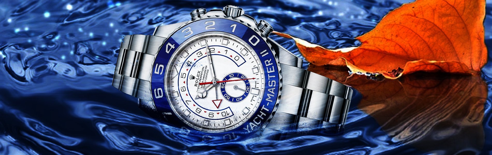 Rolex White Gold Yacht-Master 42 Watch - Black Dial - Oysterflex Strap - 226659 BK