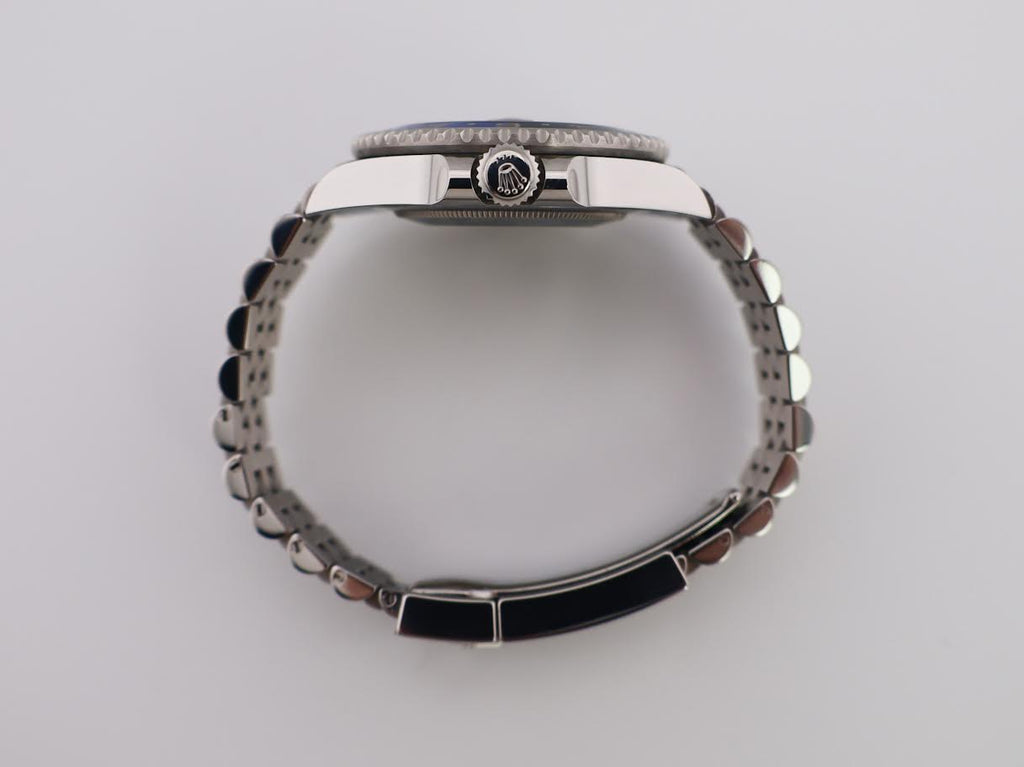 Rolex GMT Master II “Batgirl” Steel Black Dial Blue/Black Ceramic Bezel Jubilee Bracelet 126710BLNR