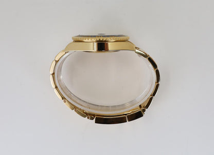 Rolex GMT-Master II Yellow Gold Green Dial Oyster Bracelet 116718LN