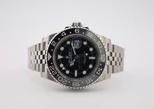 Load image into Gallery viewer, Rolex GMT-Master II 40mm Black Dial Cerachrom Bezel Jubilee Bracelet - 126710GRNR | 2024 Model