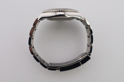 Rolex Yacht-Master 40 Stainless Steel Dark Rhodium Dial Platinum Bezel Oyster Bracelet 126622