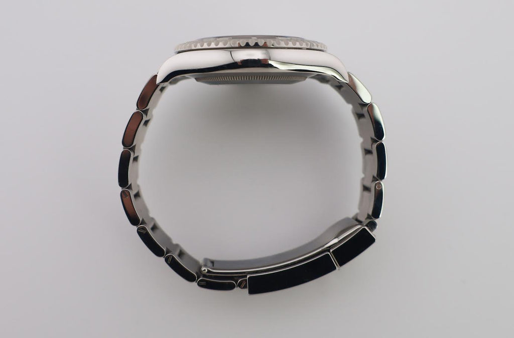 Rolex Yacht-Master 40 Stainless Steel Dark Rhodium Dial Platinum Bezel Oyster Bracelet 126622