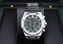 Load image into Gallery viewer, Audemars Piguet Royal Oak Chronograph "50th Anniversary" Stainless Steel 41mm Khaki Green Dial | 26240ST.OO.1320ST.04
