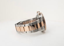 Load image into Gallery viewer, Rolex Yacht-Master II 116681 Blue Ceramic 18k Rose Gold Mercedes Hands Stainless Steel