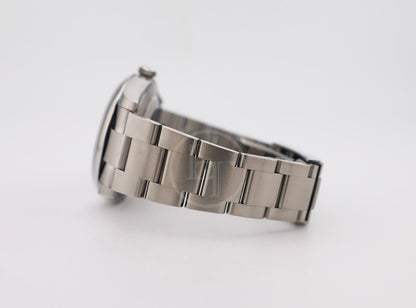 Rolex Oyster Perpetual 41 Watch - Domed Bezel - Green Index Dial - Oyster Bracelet - 2020 Release - 124300 greio