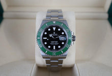 Load image into Gallery viewer, Rolex Submariner 41mm Date &quot;Kermit&quot; Stainless Steel Green Bezel - 126610LV MK2