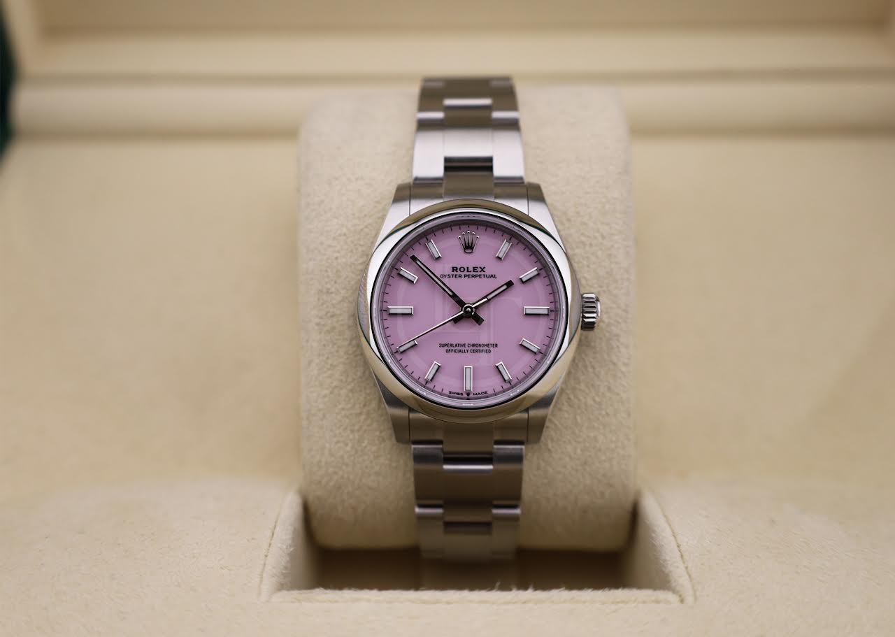 Rolex Oyster Perpetual 31 Candy Pink Dial Oyster Bracelet - 277200 - 2025