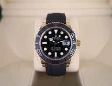 Load image into Gallery viewer, Rolex Yacht-Master 42 Yellow Gold Watch - Black Dial - Oysterflex Strap - 226658
