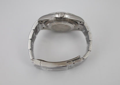 Rolex Datejust 41 Stainless Steel Blue Roman Dial Smooth Bezel Oyster Bracelet 126300 -