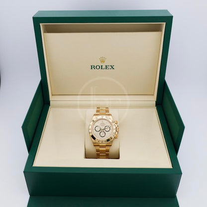 Rolex Yellow Gold Cosmograph Daytona Watch - Fixed Bezel - Golden Index Dial - Oyster Bracelet - 126508 chio