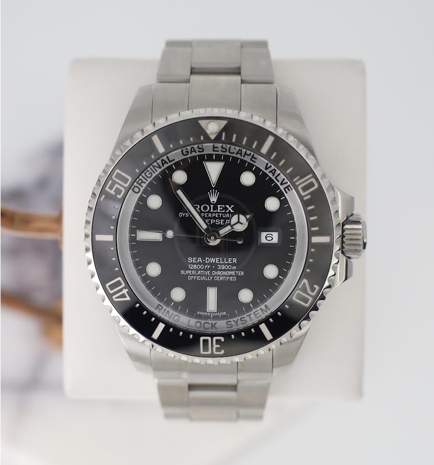 Rolex Deepsea Stainless Steel 44mm Black Dial Watch - 126660