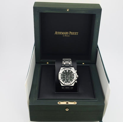 Audemars Piguet Royal Oak Chronograph "50th Anniversary" Stainless Steel 41mm Khaki Green Dial | 26240ST.OO.1320ST.04