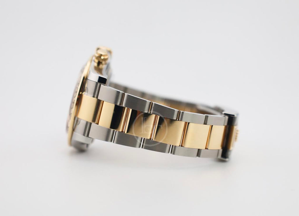 Rolex Yellow Rolesor Cosmograph Daytona Watch - Fixed Bezel - White Index Dial - Oyster Bracelet - 126503 wio