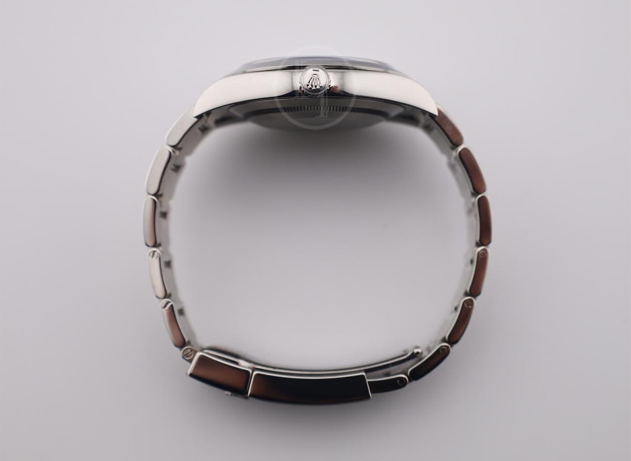 Rolex Explorer Stainless Steel Black Arabic Index 39mm Lume Dial Oyster Bracelet - 214270