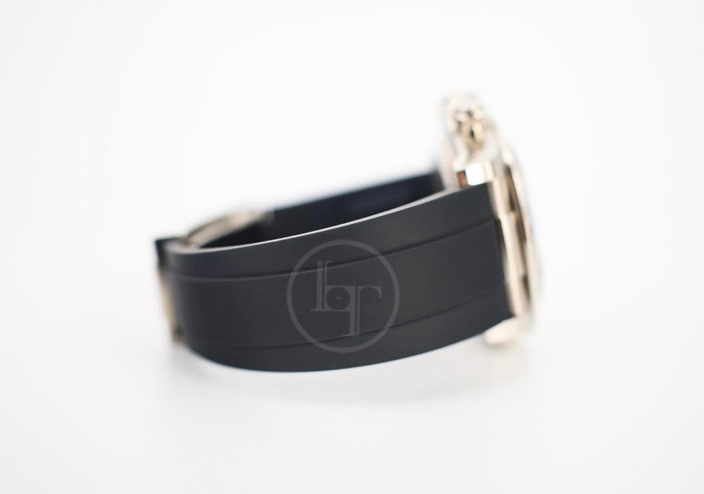 Rolex White Gold Cosmograph Daytona Watch - Black Cerachrom Bezel - Black And Steel Diamond Dial - Oysterflex Strap - 126519ln bkstdof