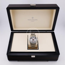 Load image into Gallery viewer, Patek Philippe Complications Day-Date Annual Calendar Chronograph Stainless Steel 40.5mm White Dial Bracelet | 5960/1A-001