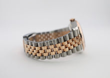 Load image into Gallery viewer, Rolex Datejust 36 Rose Gold/Steel White Index Dial &amp; Fluted Bezel Jubilee Bracelet 126231