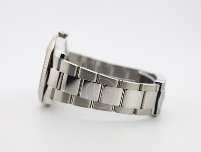 Rolex Datejust 41 White Gold/Steel Dark Rhodium Diamond Dial Fluted Bezel Oyster Bracelet 126334 -