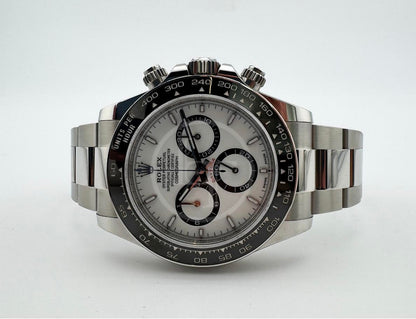 Rolex Cosmograph Daytona 40 mm Steel Ceramic "Panda" White Dial - 126500LN